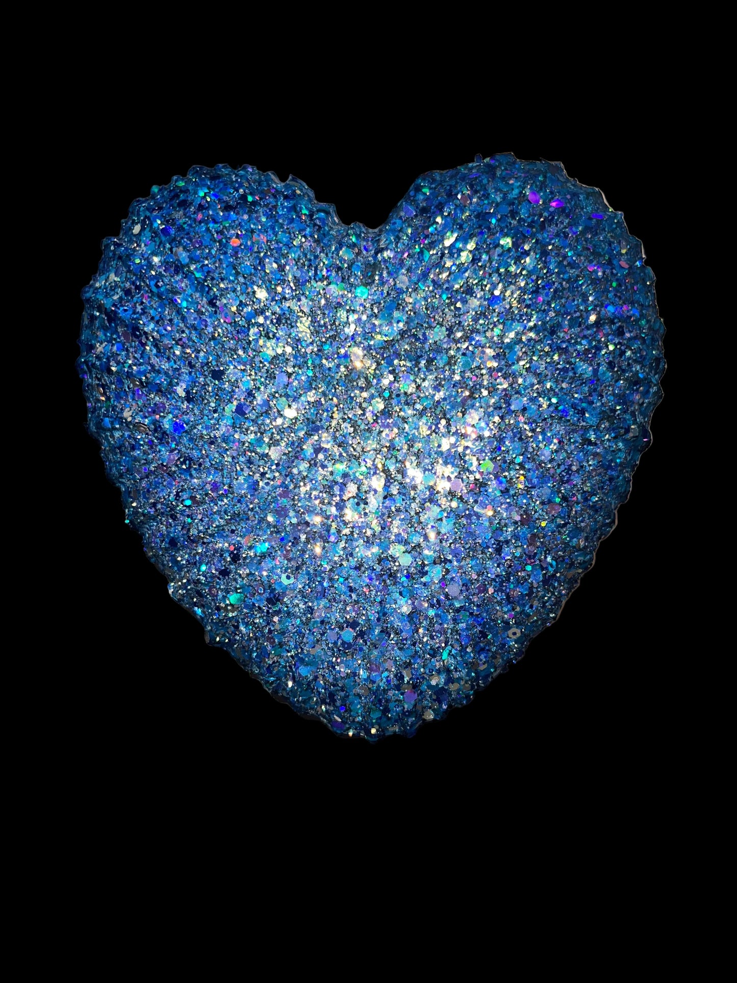 Textured 3D Hearts - Various Colors