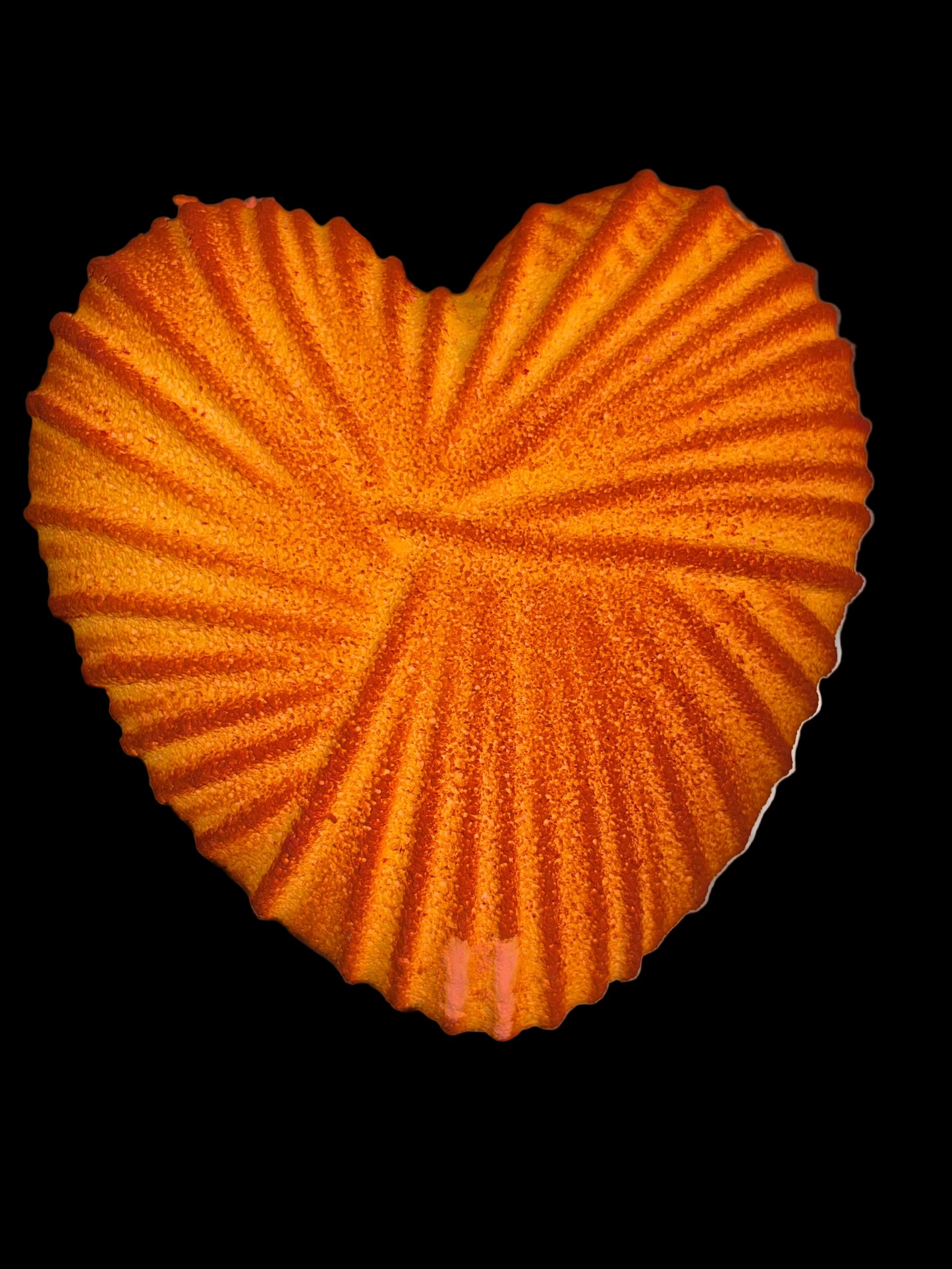 Textured 3D Hearts - Various Colors
