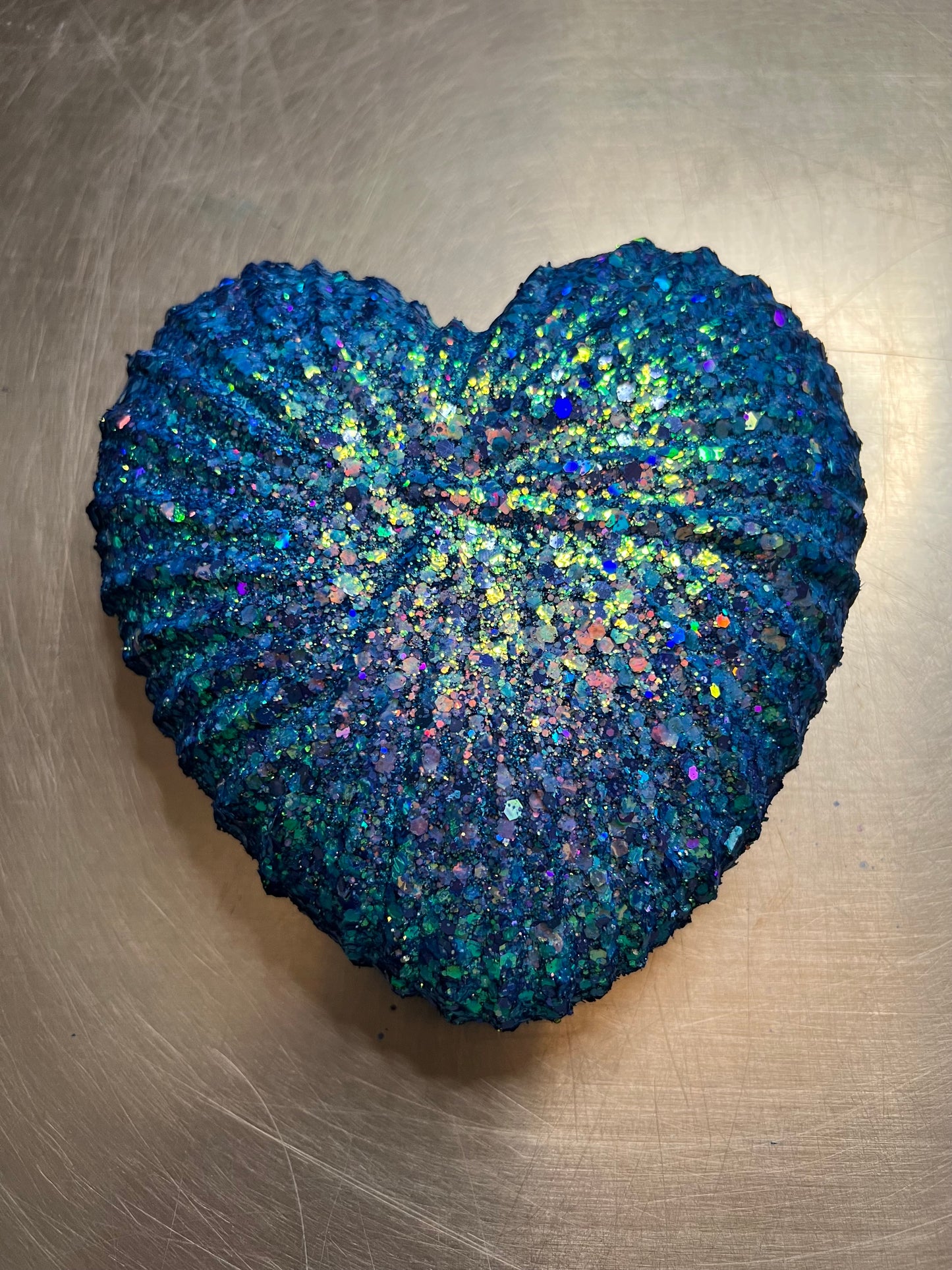 Textured 3D Hearts - Various Colors