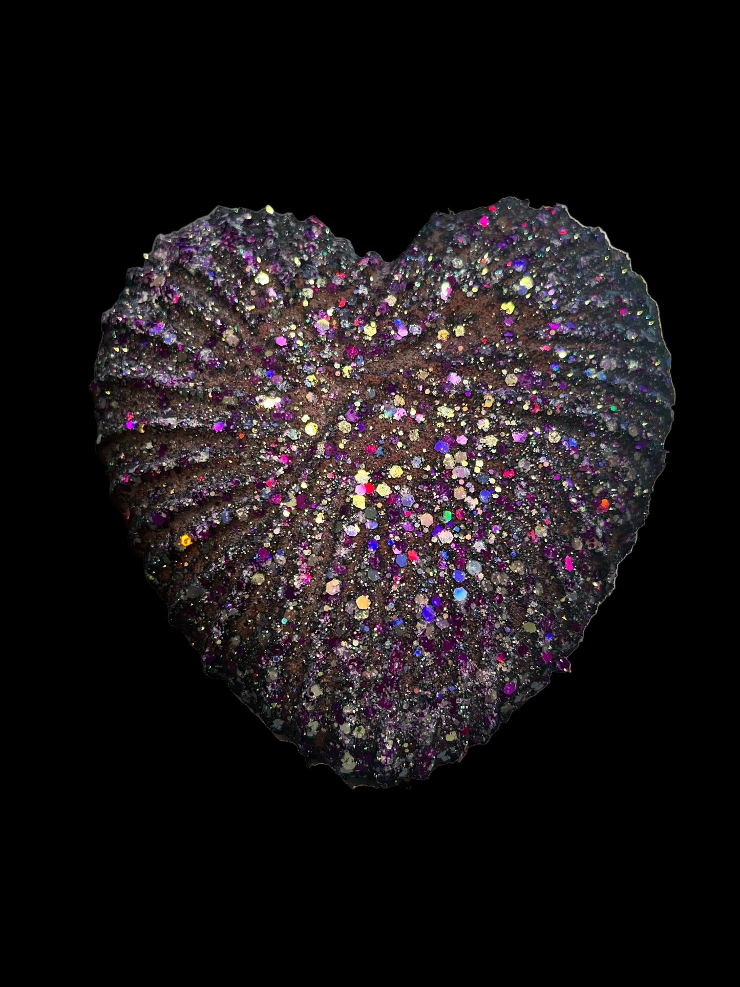 Textured 3D Hearts - Various Colors